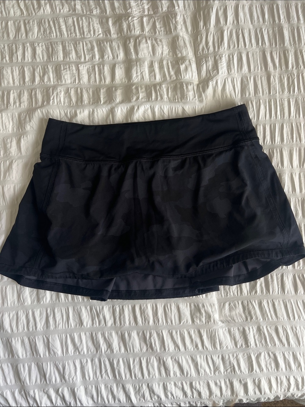 lululemon athletica Black Camo Womens Athletic Skort